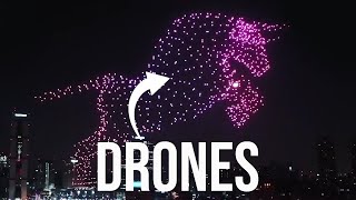 How Drone Light Shows Are Made [upl. by Calandra284]