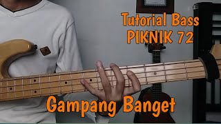 Naif  Piknik72  Bass Tutorial [upl. by Auqenahc96]