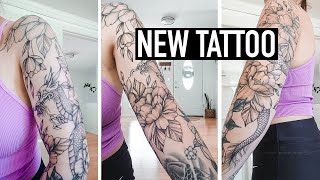 FULL SLEEVE TATTOO  Vlog [upl. by Nosniv]