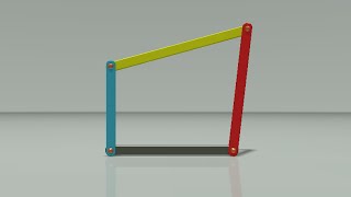 How Four bar linkage Mechanism Work  Best 3D Animation [upl. by Ilyse]