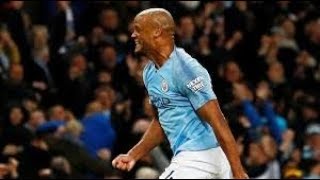 VINCENT KOMPANY Goal vs Leicester city [upl. by Karin]