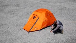 FERRINO PILIER 2 Tent Assembly Instructions [upl. by Ahsenik711]