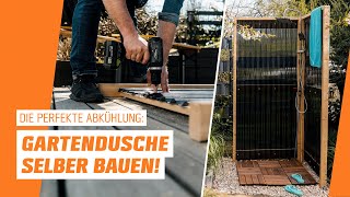 Gartendusche selber bauen  OBI  Wir machen Sommer [upl. by Hollenbeck]