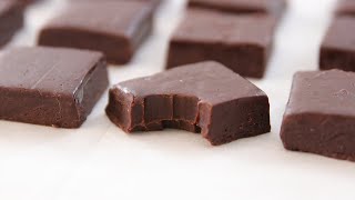 3Ingredient Chocolate Fudge Recipe [upl. by Adnwahsar872]