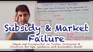 Y1 30 Subsidy and Market Failure [upl. by Nefen]