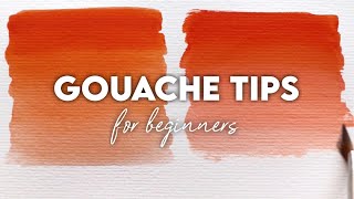 5 Beginner Gouache Mistakes and what to do instead [upl. by Esilrahc]