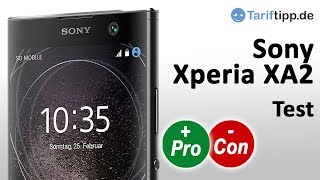 Sony Xperia XA2  Test deutsch [upl. by Rotman]