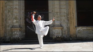 Tai Chi Schwert 32 Yang Taiji Jian [upl. by Biddick]