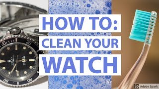 How to Clean Your Watch  DIY [upl. by Miquela]