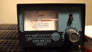 Workman SWR2T SWR Meter [upl. by Olvan166]