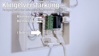 Klingelverstärkung – Funkgong mit hoher Reichweite für Türtelefon Ritto 4630 [upl. by Corbet]