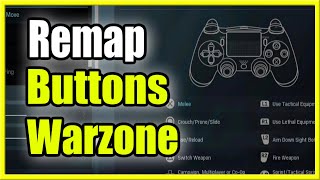 How to USE CUSTOM CONTROLLER LAYOUT in COD WARZONE Fast Method [upl. by Keemahs]