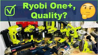 Ryobi one tools review [upl. by Ruyam896]