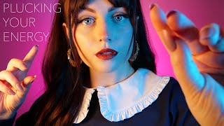 ASMR Plucking Away Your Negative Energy  Close Up Healing Personal Attention [upl. by Aba877]