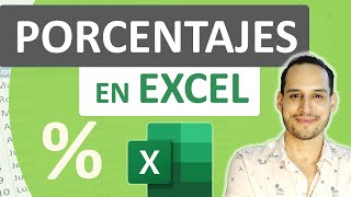 PORCENTAJES en EXCEL Guía Definitiva 2023 [upl. by Acker]