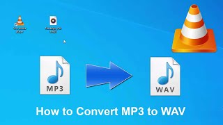 How to Convert MP3 to WAV File Format Using VLC Media Player on Windows 1087 [upl. by Adnaerb]