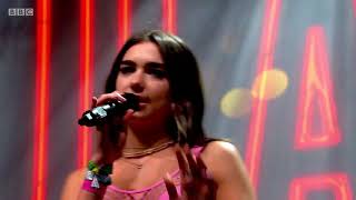 Dua Lipa  Hotter Than Hell  Glastonbury  Remaster 2018 [upl. by Veneaux]