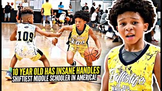 10 Year Old Has INSANE HANDLES Will Conroy Jr Is SO Shifty Even Steph Curry Is Impressed [upl. by Petua]