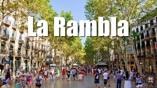 ✅ Qué ver en LA RAMBLA de Barcelona [upl. by Reinold]