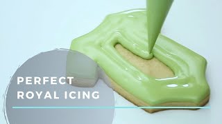 How to Make The BEST ROYAL ICING Quick amp Easy Tasty Recipe [upl. by Jenkel]