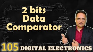 2Bit Data Comparator Explained Working Truth Table Circuit and Designing [upl. by Aznaed]