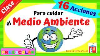 ¿CÓMO CUIDAR EL MEDIO AMBIENTE Aprende en Casa [upl. by Giacomo]