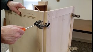 How To Install Corner Susan Door Hinges [upl. by Mahseh]