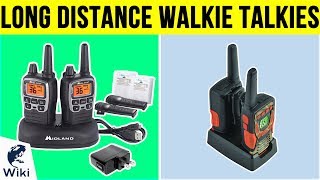 8 Best Long Distance Walkie Talkies 2019 [upl. by Bolte518]