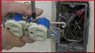 How to Replace Electrical Outlets [upl. by Auliffe]