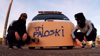 Tripaloski Videoclip  Tri Poloski Three Stripes car  Tunning Hard Bass [upl. by Radborne]