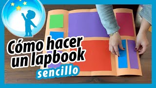 Cómo hacer un LAPBOOK  Lapbook paso a paso A2  Educación muy Especial [upl. by Duffy363]