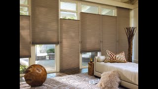 Howto Tutorial  operating the ultraglide cordwand mechanism on Hunter Douglas shades and blinds [upl. by Warfeld721]