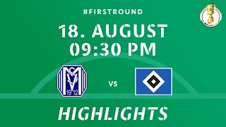 DFBPokal 202425 Round 1  SV Meppen vs Hamburger SV  DFB Pokal Highlights  August 18 2024 [upl. by Persons]