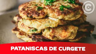 Receita de Pataniscas de Curgete em apenas 30 min [upl. by Anilam]