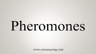 How To Say Pheromones [upl. by Anyala]