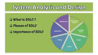 05  System Analysis and Design  What is SDLC  Phases of SDLC  Importance of SDLC [upl. by Amiarom542]