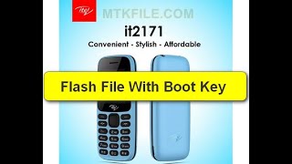 itel it2171 Flash File With Boot Key [upl. by Gimpel]