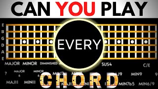 How to Build EVERY Chord on Guitar  How Chords Are Named  Chord Formula Guitar [upl. by Asert]