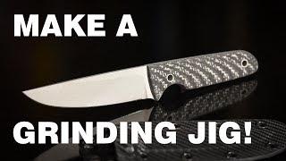 Knife Making  Make A Grinding Jig [upl. by Little236]