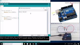 Arduino Serial Communication using UART [upl. by Nesta]