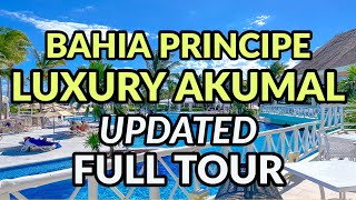 🌴🌴 BAHIA PRINCIPE LUXURY AKUMAL UPDATED FULL TOUR [upl. by Narag]