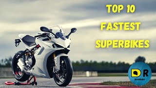 Top 10 Fastest Superbikes In India [upl. by Garrett237]