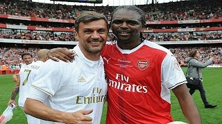 Nwankwo Kanu Hattrick vs AC Milan Legends 3 September 2016 [upl. by Crista]