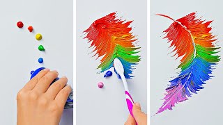 30 Simple Art Techniques Everyone Can Do [upl. by Zennas]