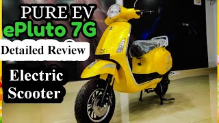 Electric Scooter from IIT Hyderabad  PURE EV ePluto 7G [upl. by Spence]