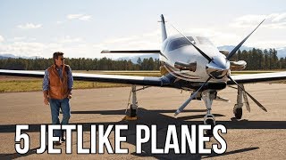 5 Turbine Powered Planes That Fly At Jet Speed [upl. by Kiryt802]