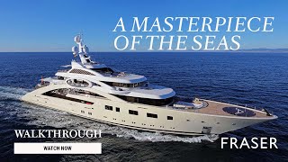 ACE 85M 279 Lurssen Yacht for sale  Superyacht walkthrough [upl. by Barkley212]