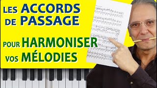 Quels accords de passage au piano pour harmoniser une mélodie TUTO PIANO GRATUIT [upl. by Letsou]