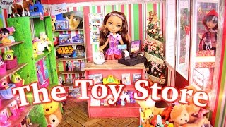 DIY  How to Make Doll Toy Store  CHRISTMAS  Handmade  Doll  Crafts [upl. by Lunette]