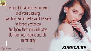 KZ Tandingan  Till My Heartaches End Lyrics [upl. by Minny]